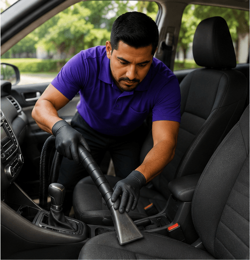 Auto Interior Cleaning by Team Clean Supreme
