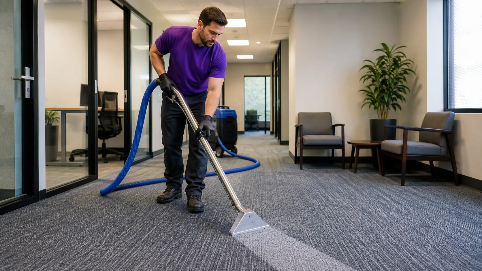 Carpet cleaning by Team Clean Supreme in Milwaukee WI
