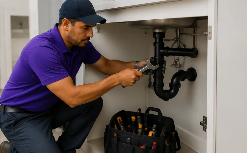 Property maintenance sink repair support in Milwaukee WI by Team Clean Supreme